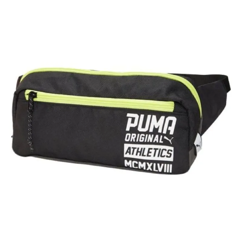 PUMA Fanny Backpack 'Black Green' 074824-01 sold by KicksCrew