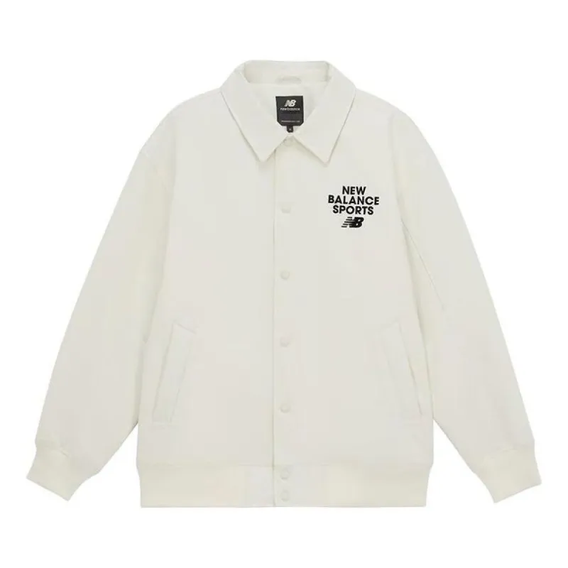 New Balance Sport Regular Fit Jacket 'White' 5QD12083-IV sold by KicksCrew