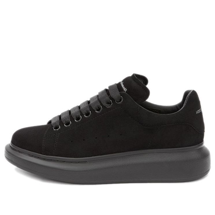 (WMNS) Alexander McQueen Oversized Sneaker 'Pure Black' 558943WHV671000 sold by KicksCrew