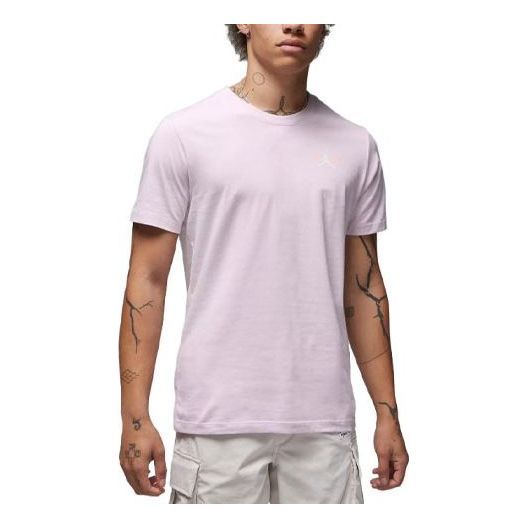 Air Jordan Essentials Logo T-shirt 'Lilac' DV8422-576 sold by KicksCrew