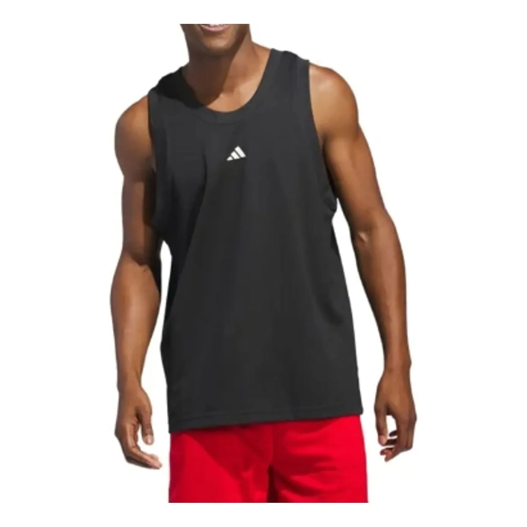 adidas Basketball Legends Tank Top 'Black' IN2566 sold by KicksCrew product image thumbnail 2