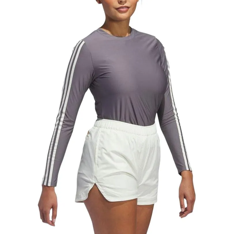 (WMNS) adidas Ultimate365 Twistknit Long Sleeve T-shirt 'Charcoal' IN9913 sold by KicksCrew product image thumbnail 5