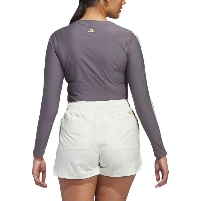 (WMNS) adidas Ultimate365 Twistknit Long Sleeve T-shirt 'Charcoal' IN9913 sold by KicksCrew product image thumbnail 4