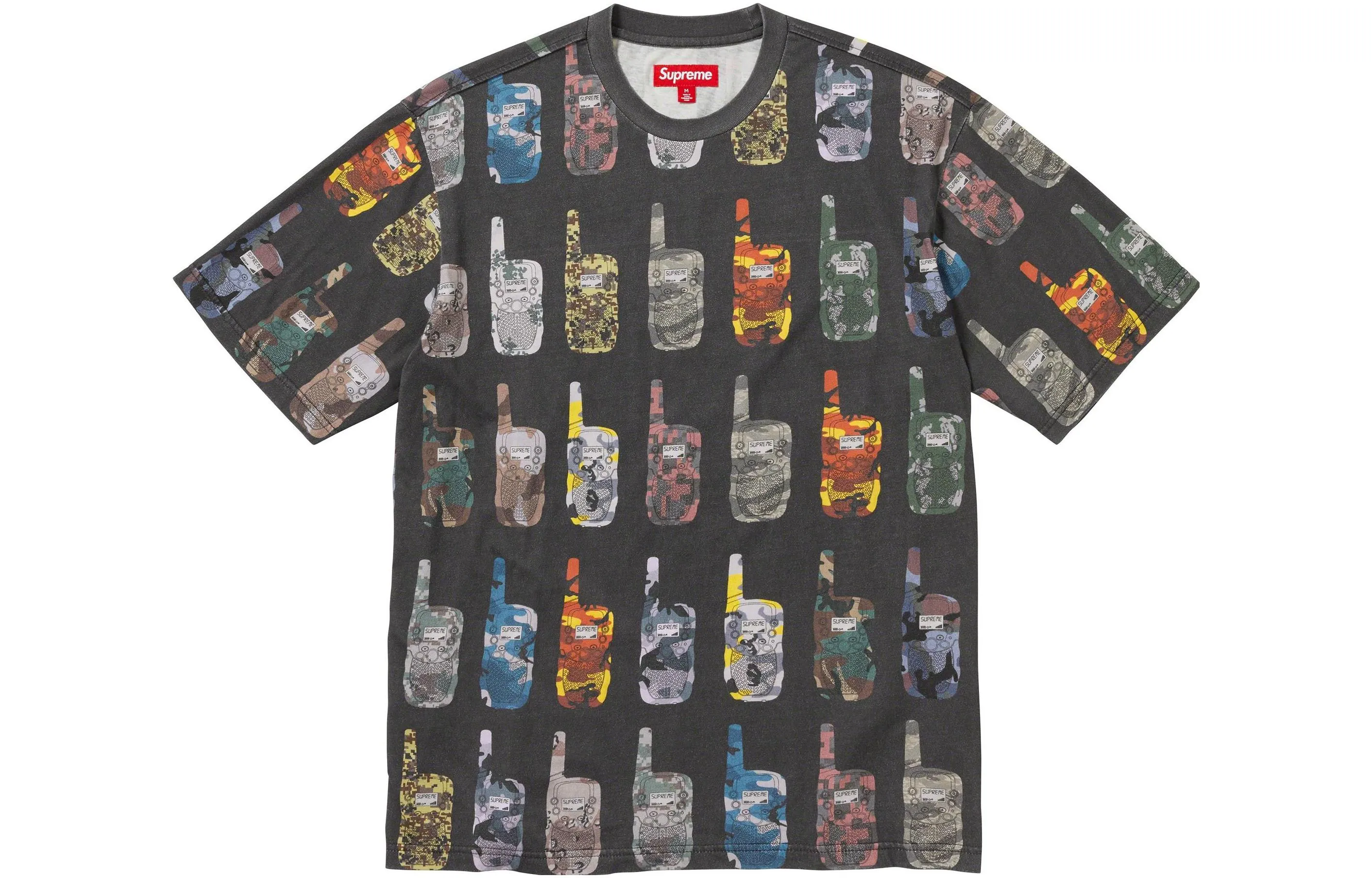 Supreme FW23 Week1 Walkie Talkie T-shirt 'Multicolor' SUP-FW23-049 sold by KicksCrew product image thumbnail 2
