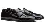 (WMNS) PRADA Patent Leather Loafers 'Black' 1D262M_6OR_F0002_F_005 sold by KicksCrew