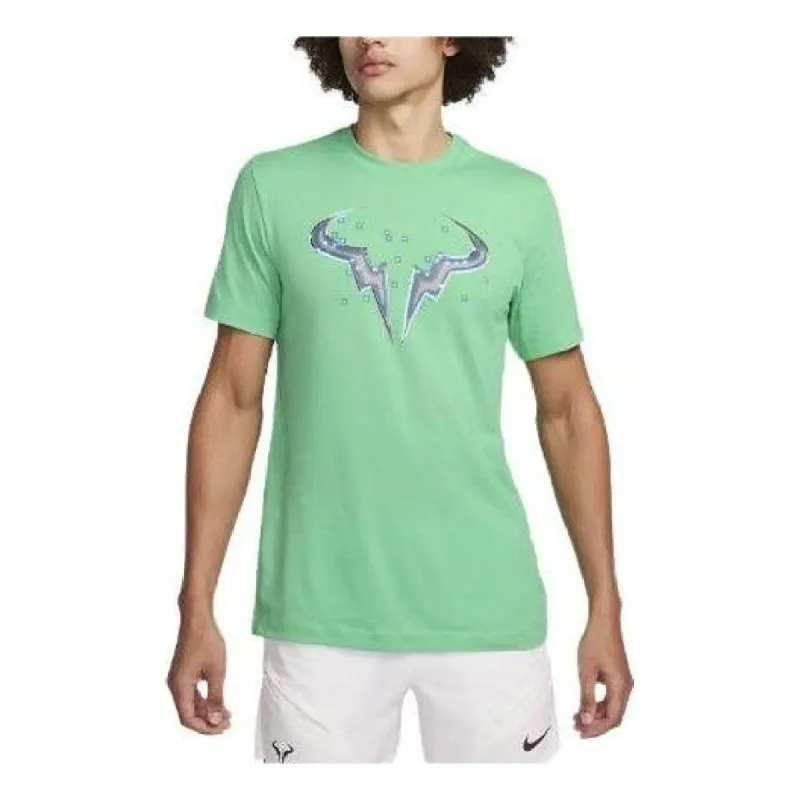 NikeCourt Dri-FIT Rafa T-shirt 'Spring Green' FQ4938-363 sold by KicksCrew