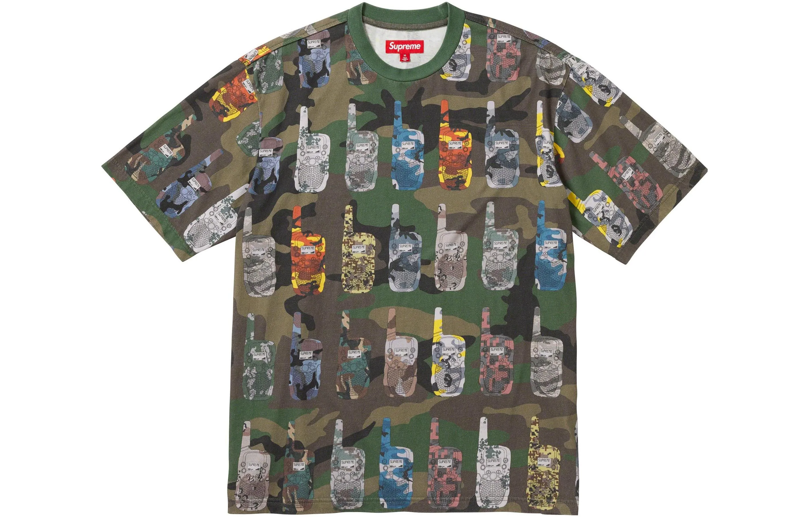 Supreme FW23 Week1 Walkie Talkie T-shirt 'Multicolor' SUP-FW23-049 sold by KicksCrew product image thumbnail 3
