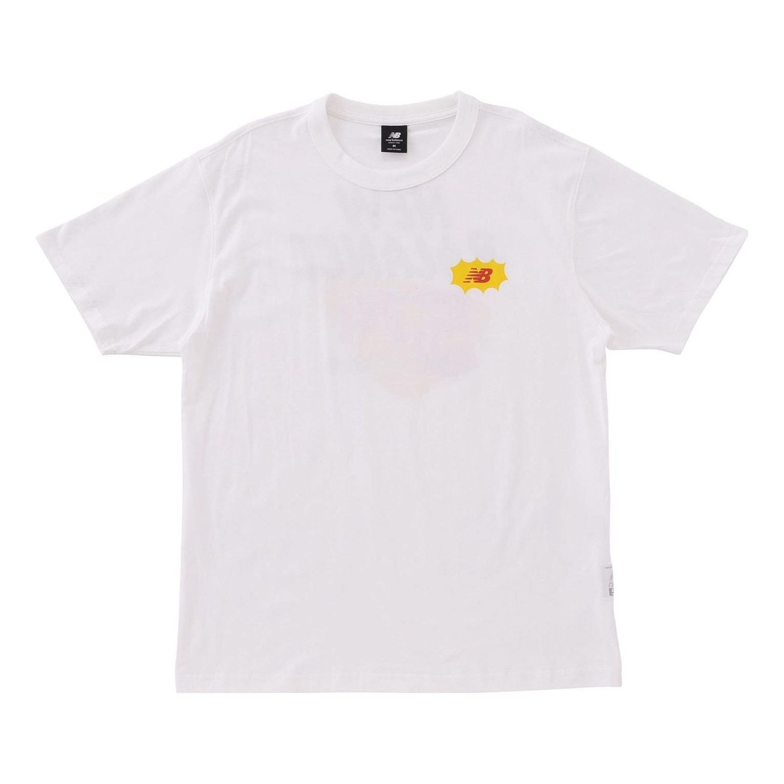 New Balance Essentials 574 Graphic Logo T-shirt 'White' MT31523-WT sold by KicksCrew