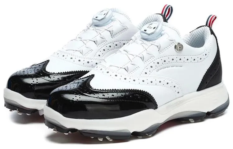 (WMNS) FILA GF Oxford Spike Sneakers 'White Black' A12W241601FBK sold by KicksCrew product image thumbnail 2