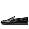(WMNS) PRADA Patent Leather Loafers 'Black' 1D262M_6OR_F0002_F_005 sold by KicksCrew