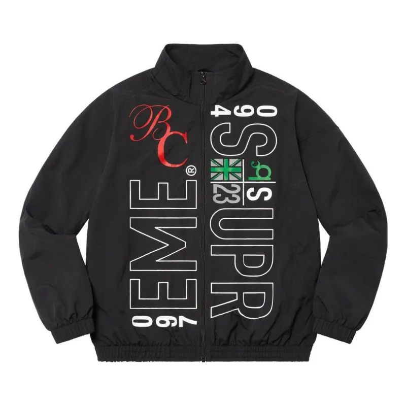 Supreme x Bernadette Corporation Track Jacket 'Black White' SUP-SS23-224 sold by KicksCrew