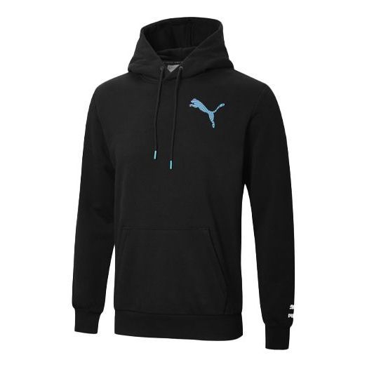 Puma Claw Pack Hoodie 'Black Blue' 596632-11 sold by KicksCrew