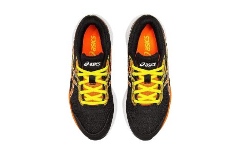 (GS) Asics Gel-Excite 6 Shoes 'Black Shocking Orange' 1014A144-003 sold by KicksCrew