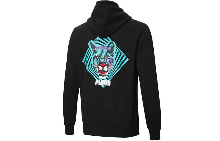 Puma Claw Pack Hoodie 'Black Blue' 596632-11 sold by KicksCrew product image thumbnail 2