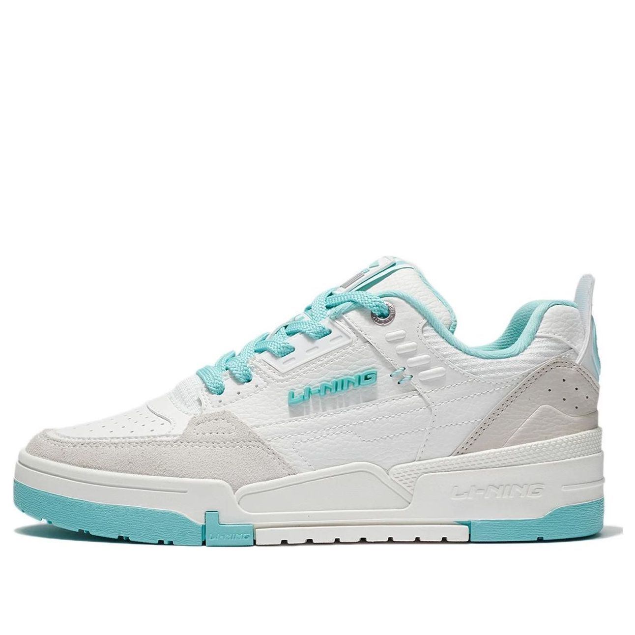(WMNS) Li-Ning Brassy Monkey 'White Mint Blue' AGCS080-5 sold by KicksCrew