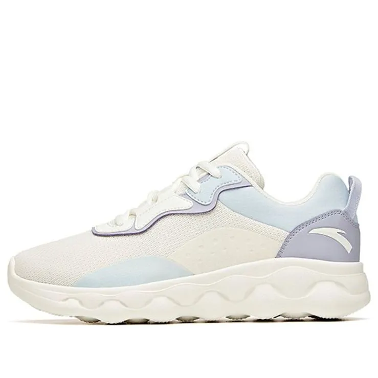 (WMNS) ANTA Running Series Sneakers 'White Blue' 922115535-5 sold by KicksCrew