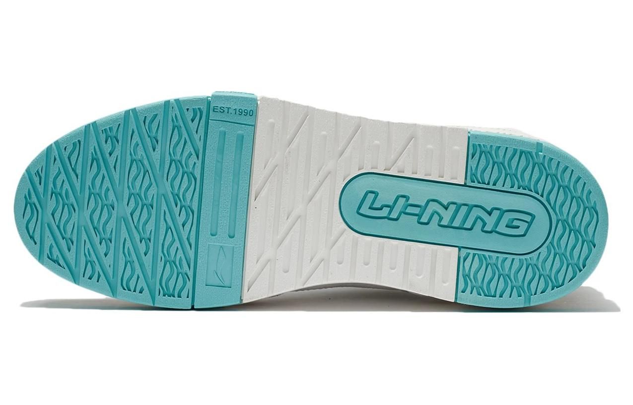 (WMNS) Li-Ning Brassy Monkey 'White Mint Blue' AGCS080-5 sold by KicksCrew product image thumbnail 3