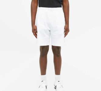 Nike Court Heritage Drawstring Shorts White BV0762-100 sold by KicksCrew