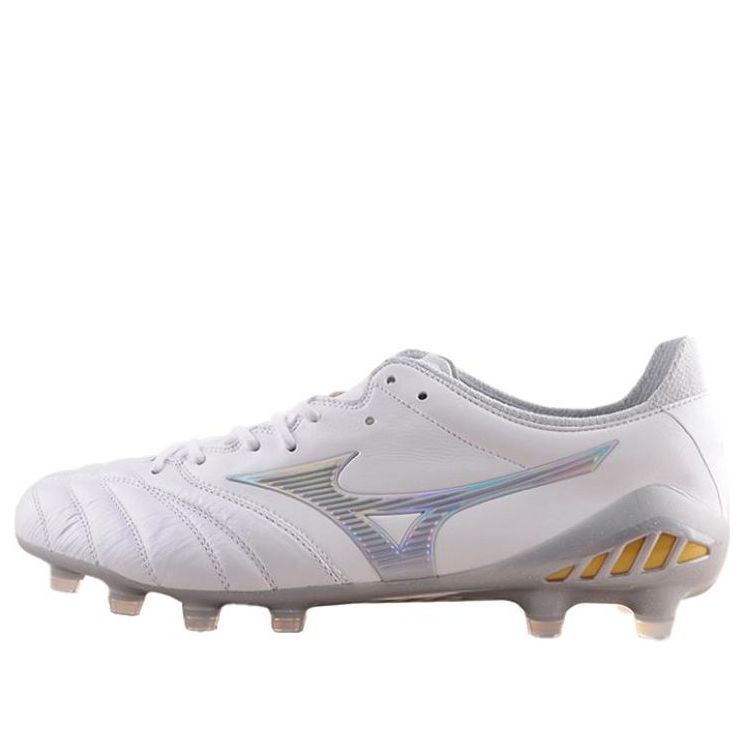 Mizuno Morelia Neo3 III Japan Soccer Cleats 'White Grey' P1GA238004 sold by KicksCrew
