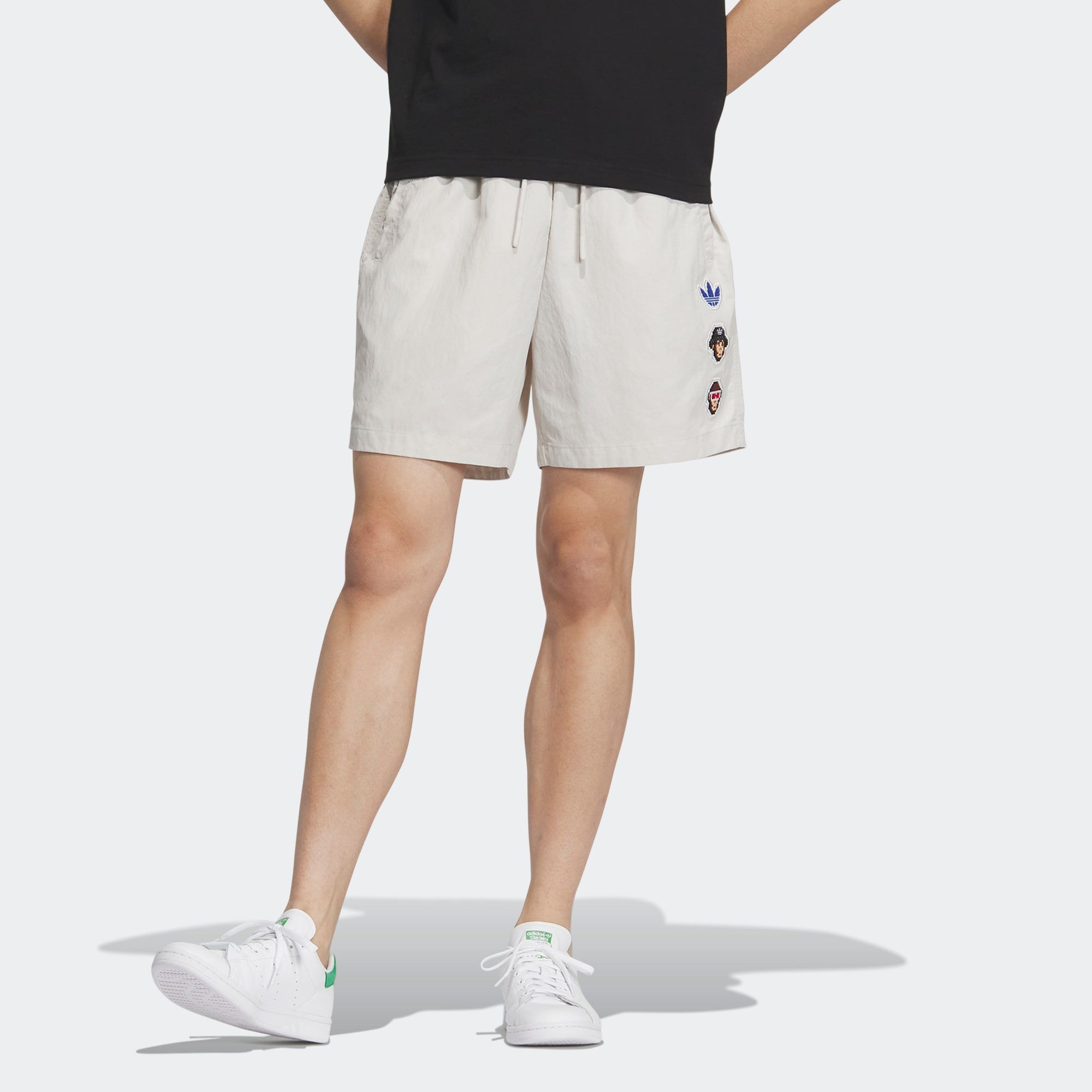 adidas originals x Monkey Kingdom Woven Shorts 'White' IP1797 sold by KicksCrew product image thumbnail 2