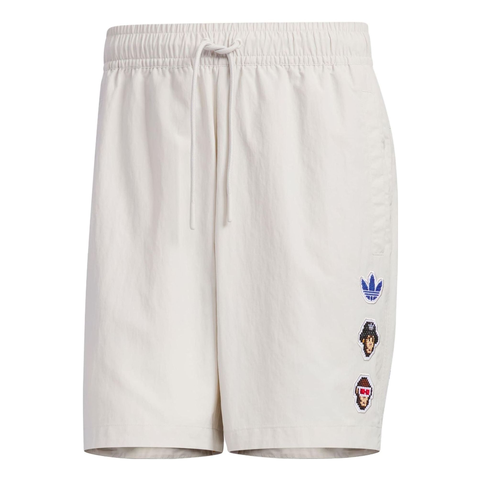 adidas originals x Monkey Kingdom Woven Shorts 'White' IP1797 sold by KicksCrew