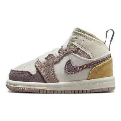(TD) Air Jordan 1 Mid SE Craft 'Inside Out - Taupe Haze' DZ4467-102 sold by KicksCrew