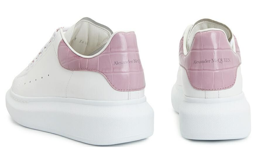 (WMNS) Alexander McQueen Oversized Sneakers 'White Pink 718233WICG68887 sold by KicksCrew product image thumbnail 5