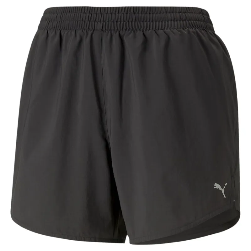 (WMNS) PUMA Run Favourite Woven 5 Inch Running Shorts 'Black' 523180-01 sold by KicksCrew