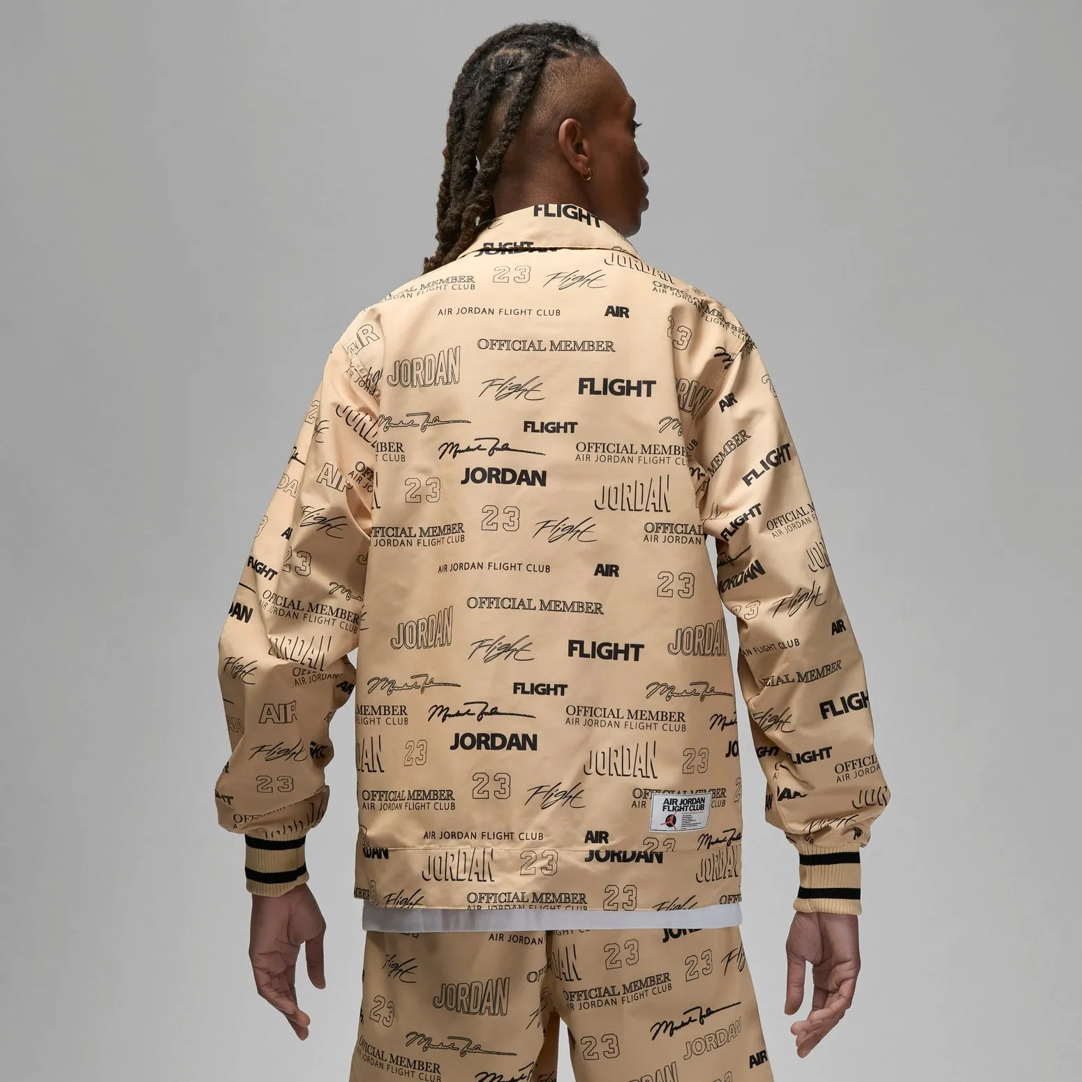 Air Jordan Flight MVP Jacket 'Tan' DX9738-252 sold by KicksCrew product image thumbnail 2