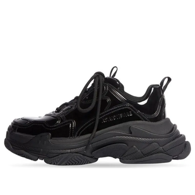 Balenciaga Triple S 'Black Patent' 734954W2PAA1000 sold by KicksCrew