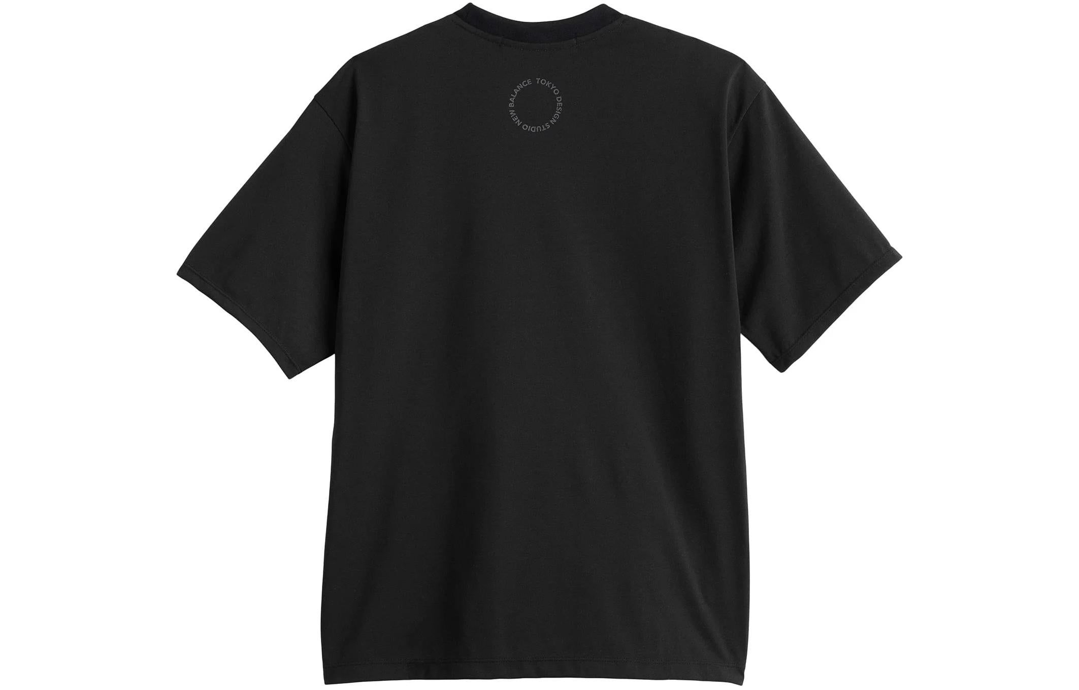 TOKYO DESIGN STUDIO New Balance Quick Dry Short Sleeve T-Shirt 'Black' UT45170-BK sold by KicksCrew product image thumbnail 2