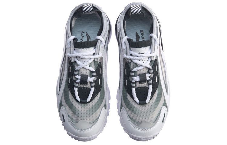 (WMNS) Li-Ning Aurora Windwalker x Gilt Bad Five 'White Grey' AGLP108-3 sold by KicksCrew product image thumbnail 5