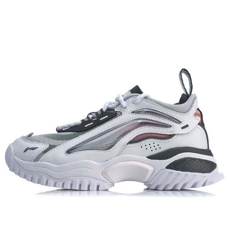 (WMNS) Li-Ning Aurora Windwalker x Gilt Bad Five 'White Grey' AGLP108-3 sold by KicksCrew