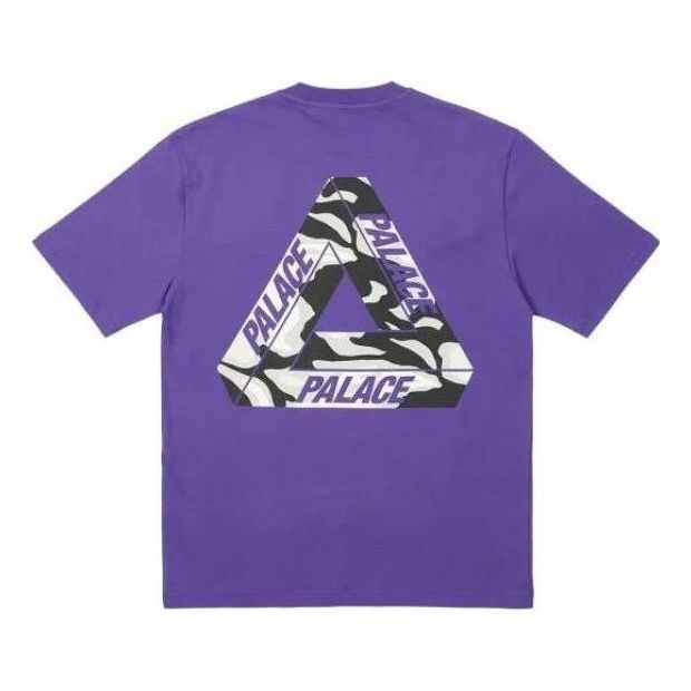 Palace Jungle Camo Tri-Ferg T-Shirt 'Regal Purple' P24TS122 sold by KicksCrew
