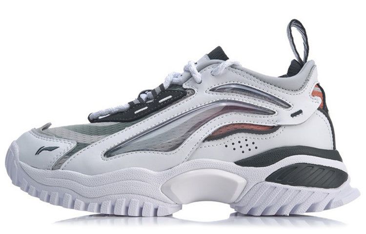 (WMNS) Li-Ning Aurora Windwalker x Gilt Bad Five 'White Grey' AGLP108-3 sold by KicksCrew product image thumbnail 2