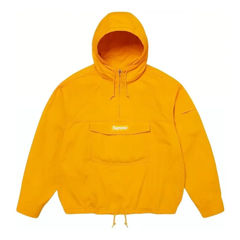 Supreme Cotton Utility Anorak 'Yellow' SUP-SS24-0146 sold by KicksCrew