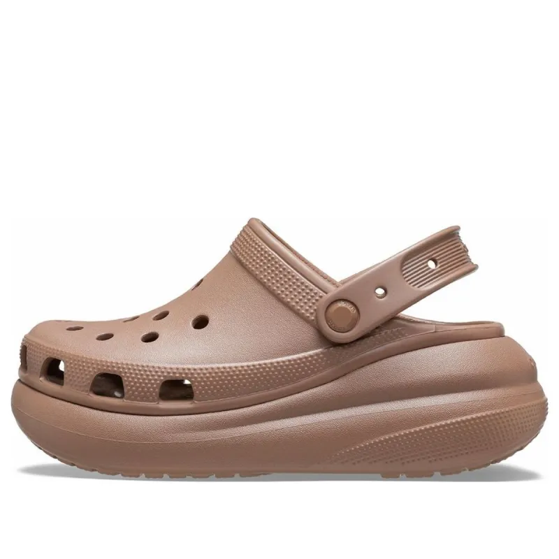 Crocs Classic Crush Clogs 'Brown' 207521-2Q9 sold by KicksCrew