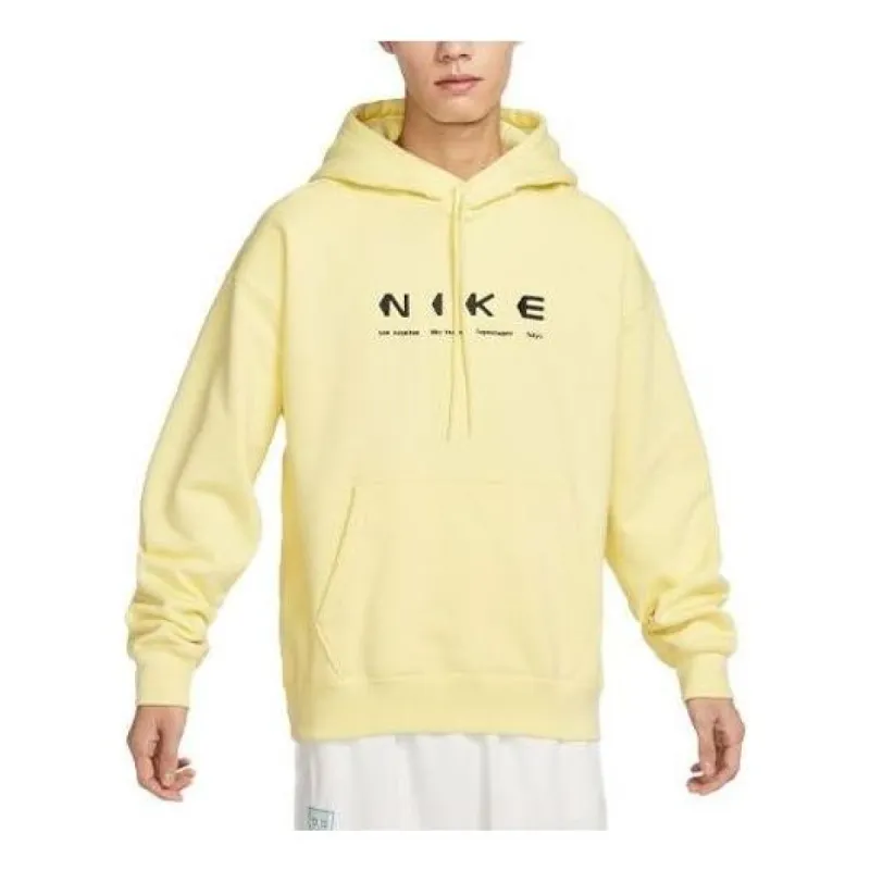 Nike SB Fleece Pullover Skate Hoodie 'Yellow' DV9047-706 sold by KicksCrew