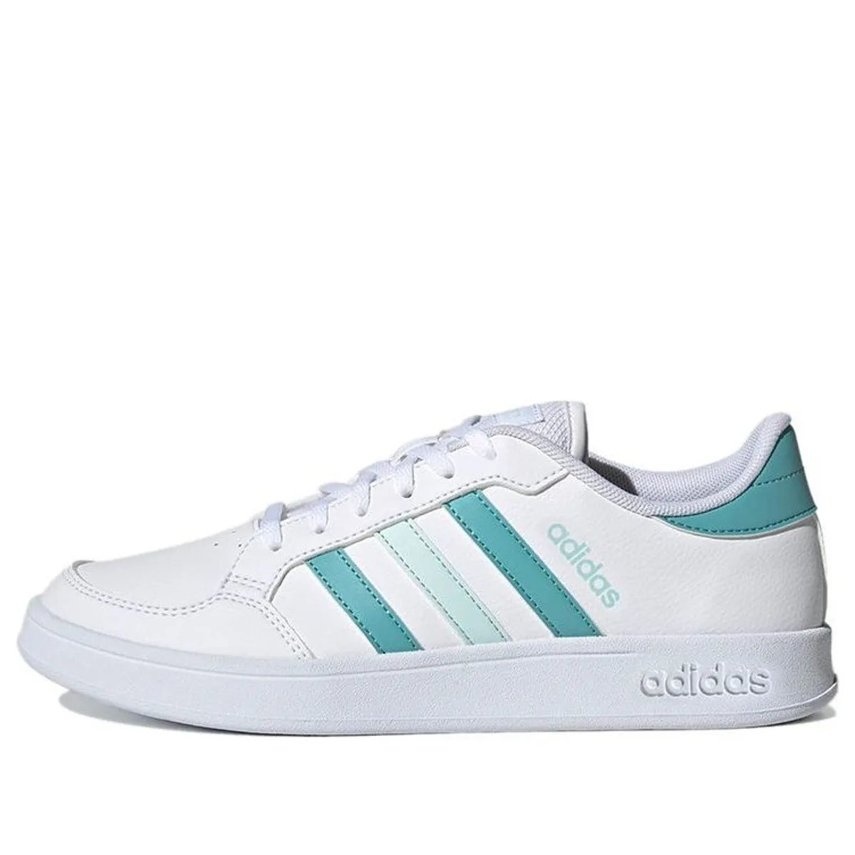 (WMNS) adidas Breaknet 'White Green' GZ8094 sold by KicksCrew