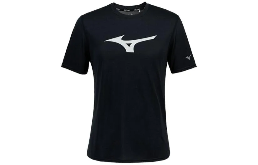 Mizuno Performance Logo T-shirt 'Black' J2MAA006 sold by KicksCrew product image thumbnail 2