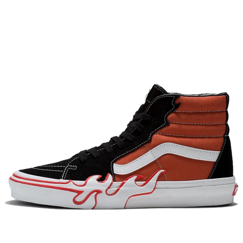 Vans Sk8-Hi 'Flame Burnt Ochre' VN0005UJGWP sold by KicksCrew