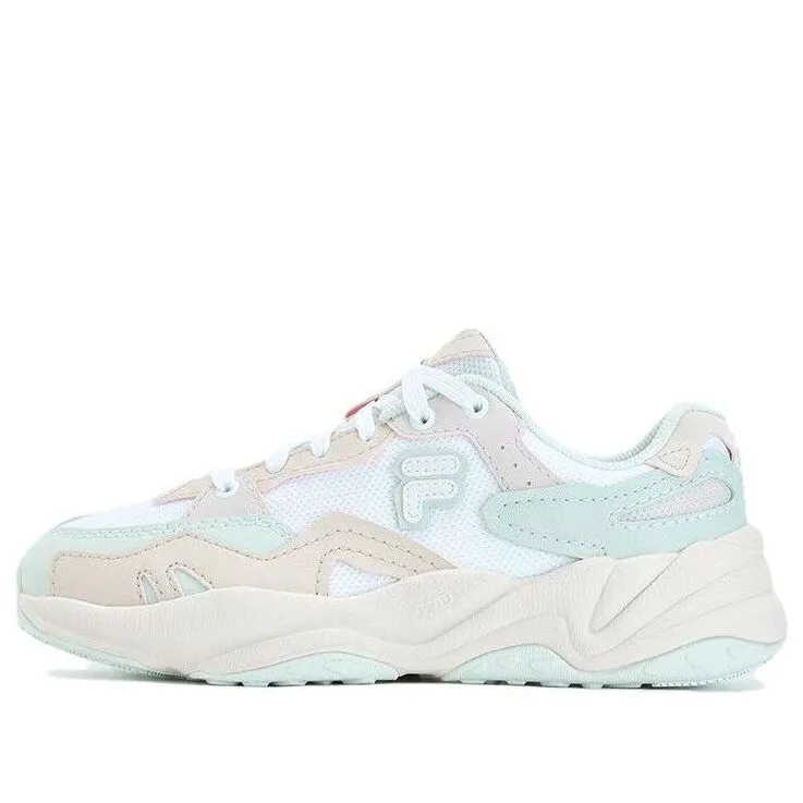 (WMNS) FILA FUSION FLASH Sneakers 'Light Blue White' T12W331103FWP sold by KicksCrew