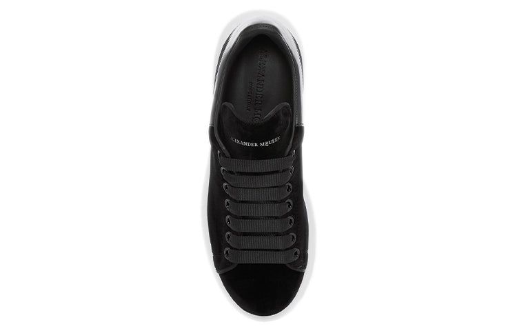 (WMNS) Alexander McQueen Oversized Sneaker 'Black Suede' 482142W4FKT1000 sold by KicksCrew product image thumbnail 5