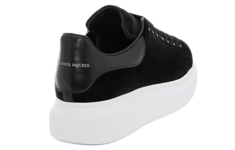 (WMNS) Alexander McQueen Oversized Sneaker 'Black Suede' 482142W4FKT1000 sold by KicksCrew product image thumbnail 4
