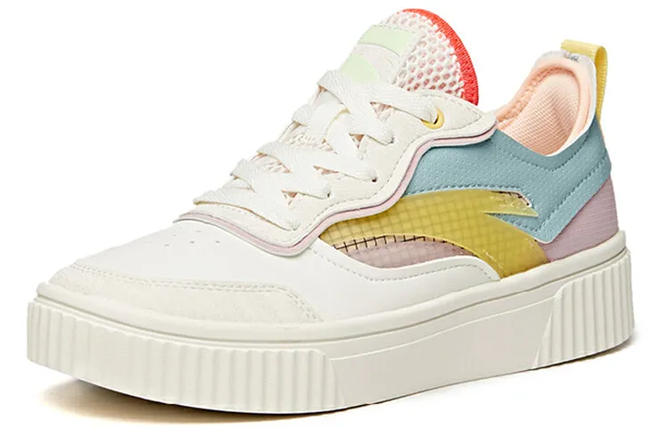 (WMNS) ANTA Life Series Sneakers 'White Grey Purple' 122038063-2 sold by KicksCrew product image thumbnail 2