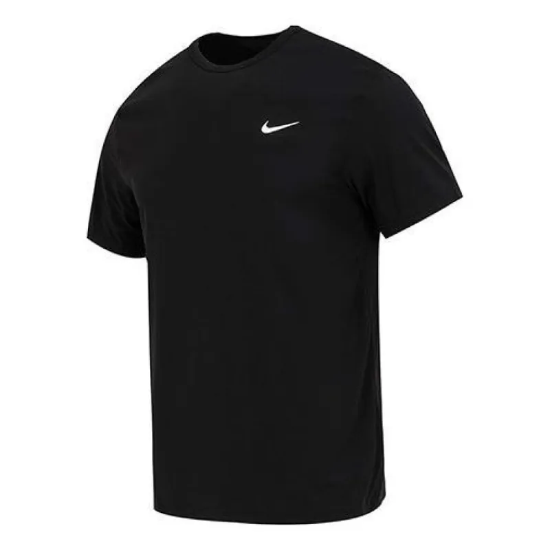 Nike Dri-FIT UV Hyverse Short Sleeve Fitness Top 'Black' DV9840-010 sold by KicksCrew