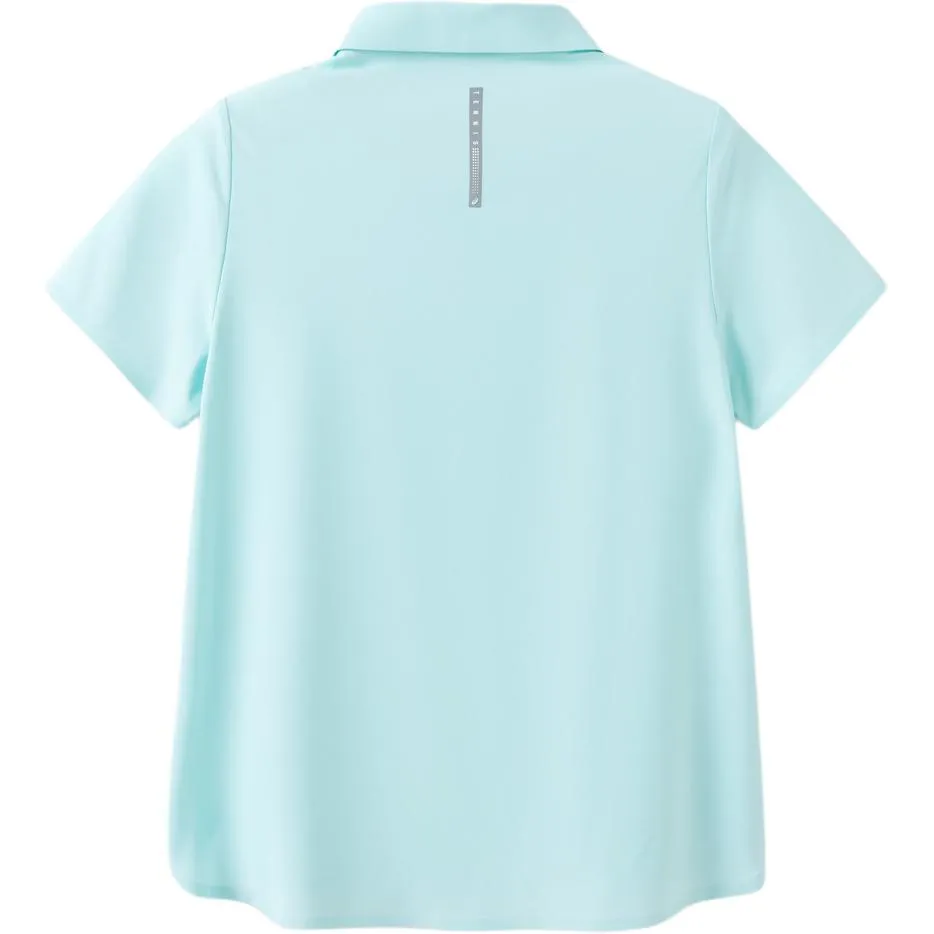 (GS) ASICS Logo Polo Shirt 'Blue' 332241173033-89GR sold by KicksCrew product image thumbnail 2