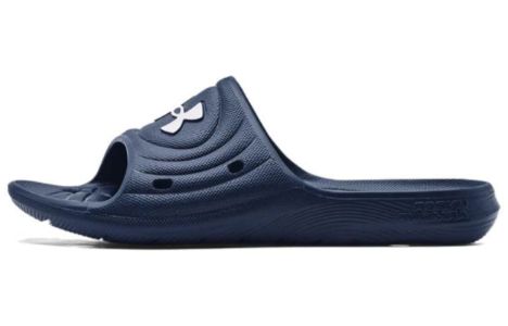 Under Armour UA Locker IV Slides 'Blue' 3023758-401 sold by KicksCrew