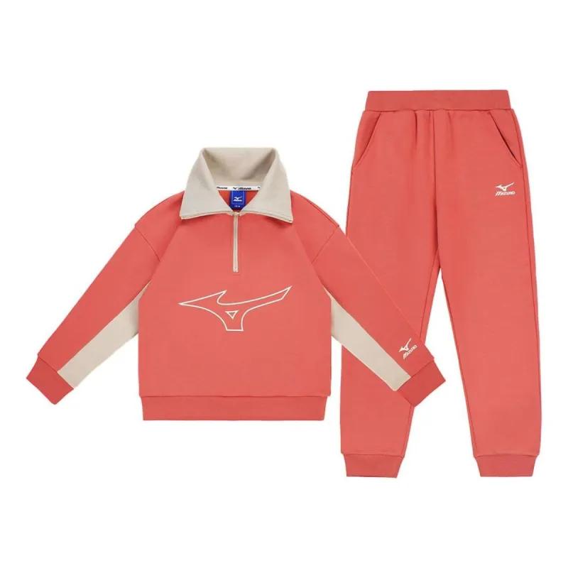 (GS) Mizuno Casual Sportswear Suit 'Pink' 32CG3905 sold by KicksCrew