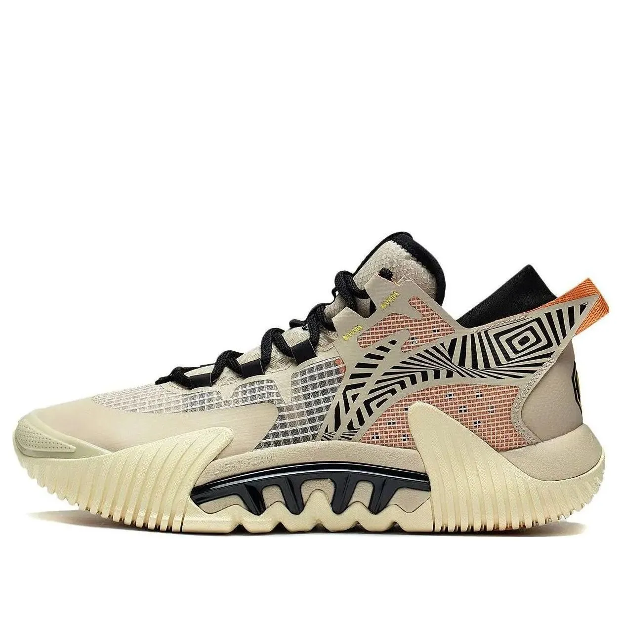 Li-Ning BadFive 2 Low 'Khaki Black' ABFS003-20 sold by KicksCrew